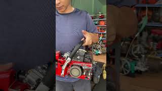 The carburetor had a problem and I fixed it husqvarna chainsaw stihl brushcuter automobile diy [upl. by Acissj]