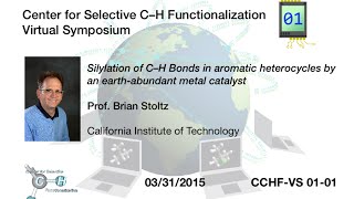 CCHF VS 11  Prof Stoltz Silylation of C–H bonds in aromatic heterocycles [upl. by Nnodnarb]