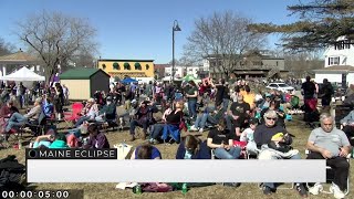 Downtown Millinocket sees burst in eclipse visitors [upl. by Farlee392]