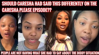 CARESHA PLEASE INTERVIEW AND WHAT PEOPLE ARE SAYING ABOUT IT [upl. by Benjie]