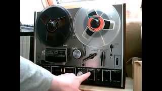 How to record on the Akai 4000DS reeltoreel [upl. by Dulcie]