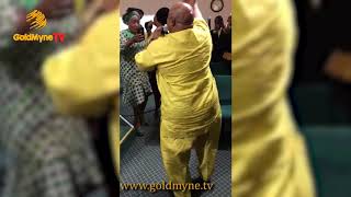 SENATOR ADELEKE LEADS PRAISE IN CHURCH WITH EXTRAORDINARY DANCE MOVES [upl. by Kcirde634]