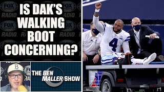 Ben Maller  Im Not Buying Dak Prescotts Walking Boot Explanation [upl. by Winou633]