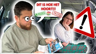 EXAMENROUTE GAAT FOUT ❌ RIJLES TIPS📚🚗 [upl. by Marcus54]