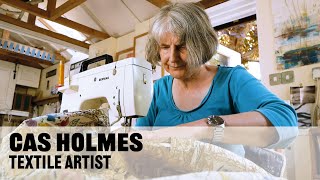 Interview  The unique textile art of Cas Holmes [upl. by Jews222]