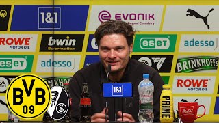 Pressekonferenz mit Terzic  BVB  SC Freiburg [upl. by Moncear]