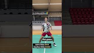 Badminton Yonex Astrox 100zz vs Nanoflare 1000z shorts badminton youtubeshorts viral [upl. by Paapanen791]