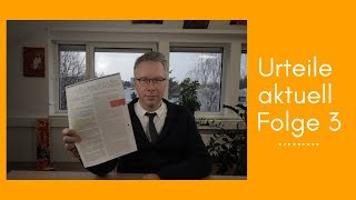 Urteile für Datenschutzbeauftragte  Folge 3 [upl. by O'Neill]