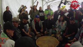 Blackstone Singers Wicked Side Step Song  Thief River Powwow 2016 [upl. by Aennil799]