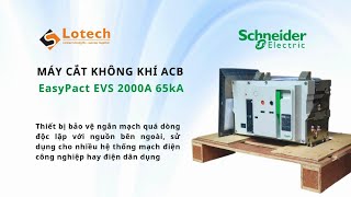 Máy Cắt Không Khí ACB 2000A Schneider EasyPact EVS [upl. by Hannan]