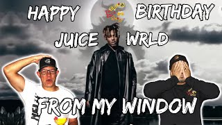 WE HAVE A LITTLE JUICE SURPRISE FOR YALL WATCH TO THE END  Juice WRLD  From My Window Reaction [upl. by Ainat485]