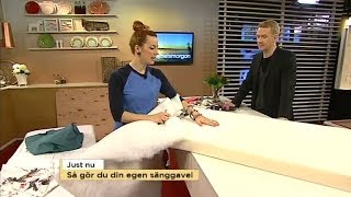 Så bygger du en sänggavel  Nyhetsmorgon TV4 [upl. by Huber]