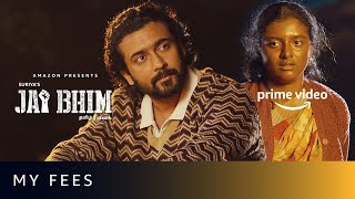 Whats Suriyas fees  Jai Bhim Movie Emotional Scene  Amazon Prime Video [upl. by Aniretak]