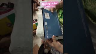 5g router WiFi unboxing [upl. by Buddie]