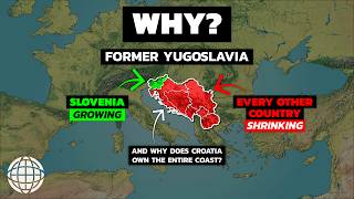 Why Every Former Yugoslavia Country Is Shrinking Except For Slovenia [upl. by Cand]