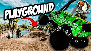 Ultimate Monster Trucks on Beamng Drive  Playground Map [upl. by Windham382]