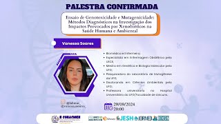 Palestra 5 Ensaio de Genotoxicidade e Mutagenicidade Métodos Diagnósticos na Investigação [upl. by Ignatius]