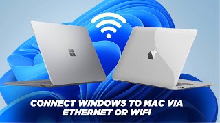 How to share files between a Windows Computer and a Mac  2023 Tutorial [upl. by Lateh]