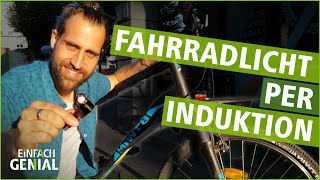 Fahrradlicht per Induktion  Einfach Genial  MDR [upl. by Enyamrahs]