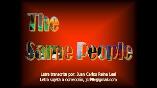 Los Negros y Las Negras  The Same People with Lyrics con su letra [upl. by Vaules]