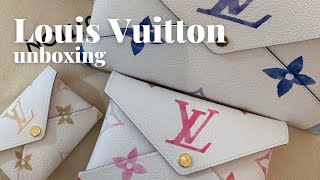 LOUIS VUITTON UNBOXING  New LV By The Pool 2023 Collection Kirigami Pochette  Clemence Notebook [upl. by Attolrac]