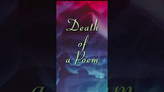 Death of Poetry spokenwordpoetry by StuartJohns79 [upl. by Brindell]