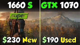 GTX 1070 vs GTX 1660 Super  Test in 9 Games [upl. by Llenroc]