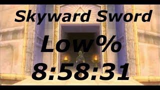 Skyward Sword Low Speedrun in 85831 [upl. by Ryley]