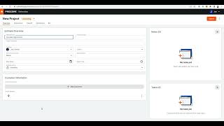 Creating a new project in Procore estimating  Institute of Construction Materials [upl. by Aiouqes]