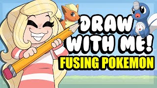 Creating Pokemon Fusions  Draw With Me [upl. by Pinsky617]