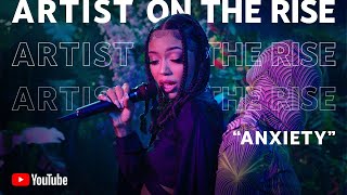 Coi Leray – Anxiety Live Performance  Artist on the Rise [upl. by Bertrando]