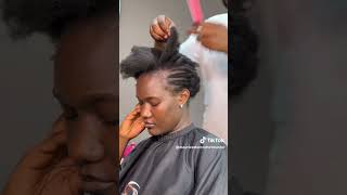 Another way of Styling Natural hair by  tinscomb😱❤❤👍 [upl. by Wardieu]