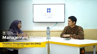 Pelatihan Pengembangan Diri PPD 2020  Manajemen Waktu [upl. by Sutherlan]