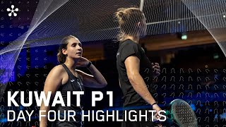 Kuwait City Premier Padel P1 Highlights day 4 women [upl. by Tadio481]