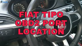 🚗 FIAT Tipo OBD2 Diagnostic Port Location 👨‍🔧 [upl. by Milburt773]