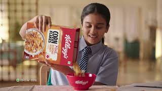 Kelloggs  Cornflakes Real Almond Honey  Hindi  30 Secs [upl. by Maletta63]