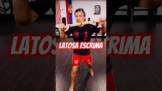 Latosa Escrima Strike training How Not to Overcommit martialarts kungfu boxing [upl. by Barbette44]