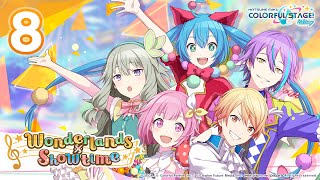 HATSUNE MIKU COLORFUL STAGE  Wonderlands x Showtime Main Story Episode 8 [upl. by Ailecara]