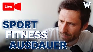 Livestream Ausdauersport amp Fitness Ernährung Supplements und erfolgreiche Trainingstipps [upl. by Latsyk]