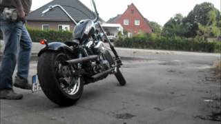 Harley Davidson FX 1200 Shovelhead Kick Start Shovel Sound kickstarters [upl. by Pascha]