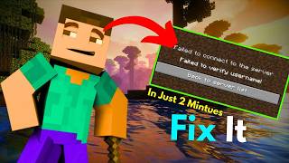 Failed to Verify Username Minecraft Tlauncher  Fix It 2 Mintues  Kison Playz [upl. by Rachaba]