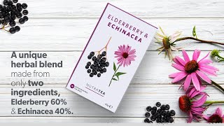 Nutratea Elderberry amp Echinacea Functional Herbal Tea [upl. by Noterb]