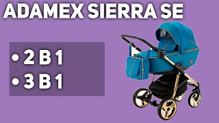 Универсальная коляска Adamex Sierra Special Edition 2 в 1 3 в 1 [upl. by Eltsyrk412]