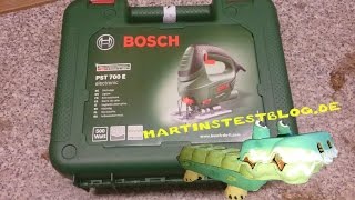 Stichsäge Bosch PST 700 E im Praxistest [upl. by Ahsenal]