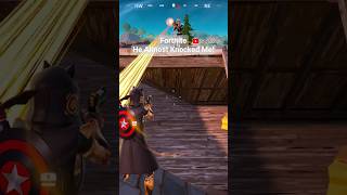 He Almost Knocked Me  Fortnite Battle Royale 1HP Battle Royale [upl. by Eittel243]