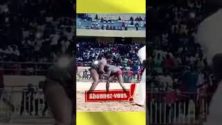 DOUDOU SANÉ VS ORDINATEUR  lamb CONTESLAMB lutte sports shorts [upl. by Suirtimed]