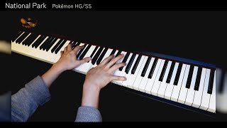 Pokémon HGSS OST  National Park 【Piano Cover】 [upl. by Adaval688]