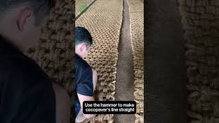 Cocopaver Repair Demonstration  Flattening the dent [upl. by Libre]