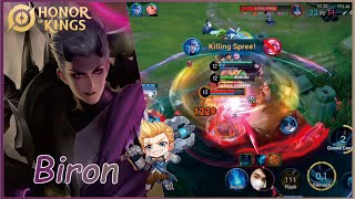 Biron ｜Gameplay Barbar aja maininya ｜ Honor Of Kings [upl. by Sair617]