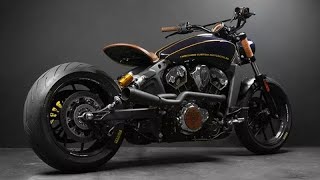 😈 Indian Scout 1200cc ‘Stairway to heaven’ by TwinThing Custom [upl. by Helena973]